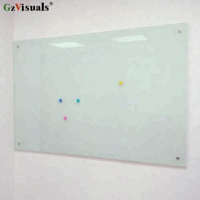 5mm Thickness Magnetic Tempered Glass Notice White Board